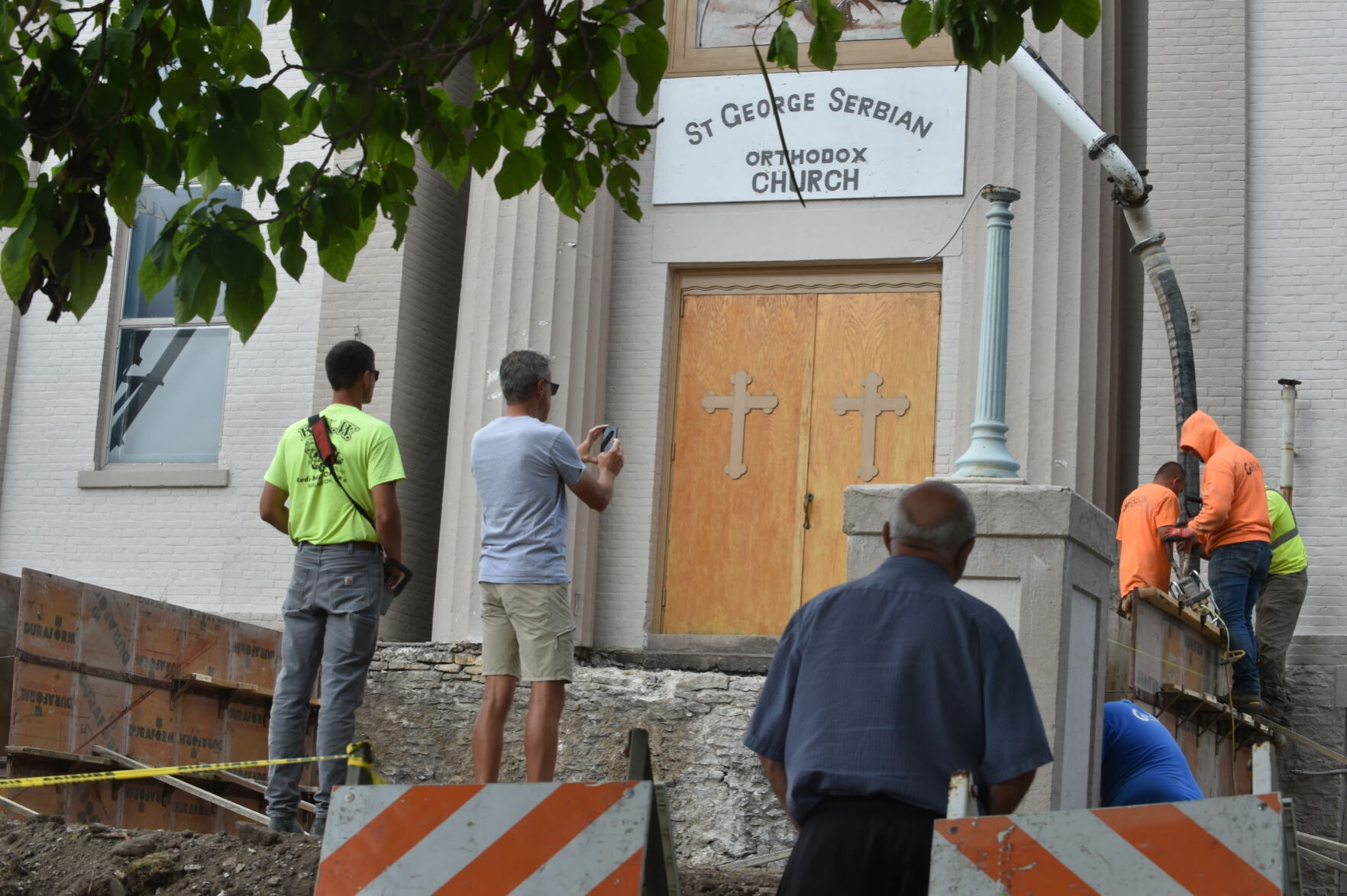 Saint George restoration